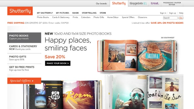 Shutterfly Creating Hundreds of Manufacturing Jobs