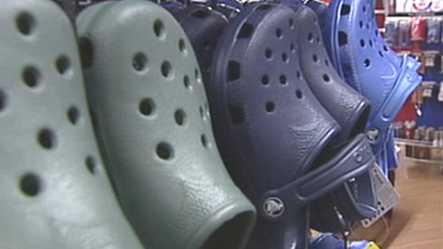 Crocs shares fall on downgrade