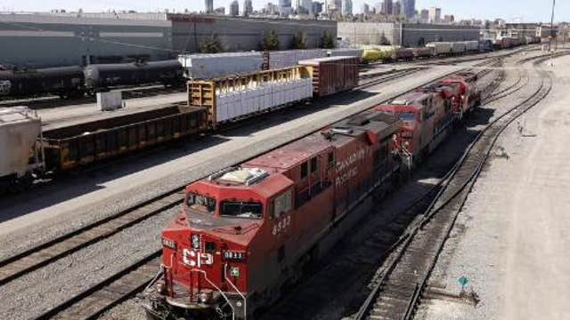 Backlogs on U.S. railroads hurting farmers?