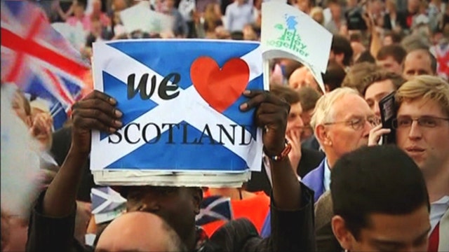 Scotland to vote on whether to secede from the U.K.