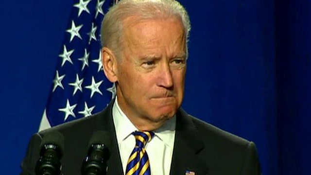 Vice President Joe Biden apologizes for bankers comments