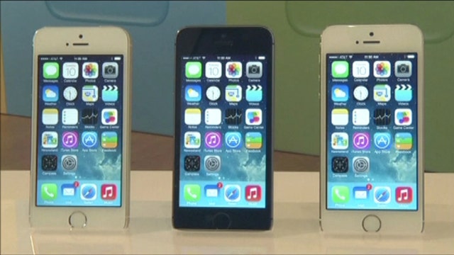 Apple shares rise ahead of iPhone 5S launch