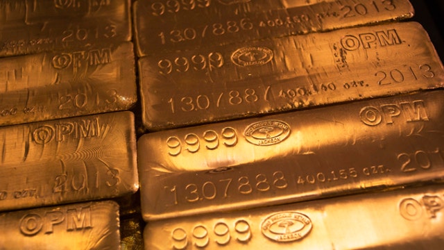 Big drop in gold prices