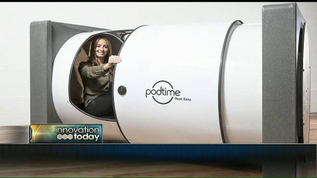 Pod takes futuristic approach to napping