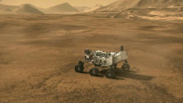 Mars Rover finds water