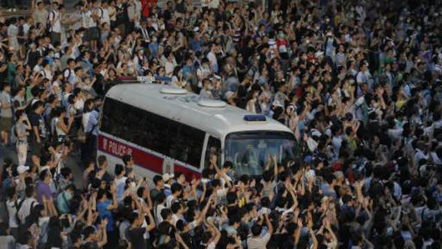 Hong Kong protests for democracy