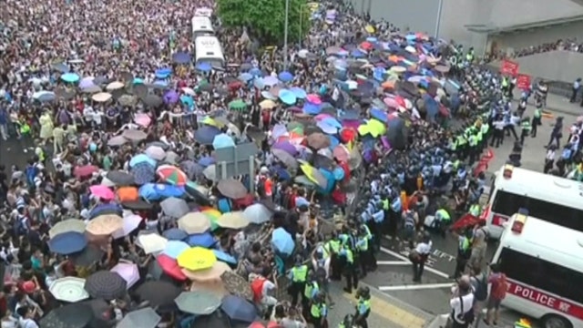 Western democracies not standing up for Hong Kong protesters?