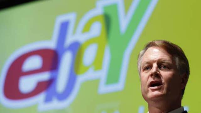EBay’s Donahoe will stay on board after split