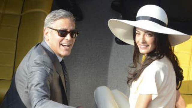 George Clooney ties the knot in Italy