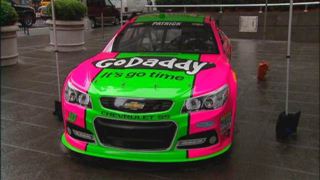 Danica Patrick’s race car goes pink for breast cancer awareness month