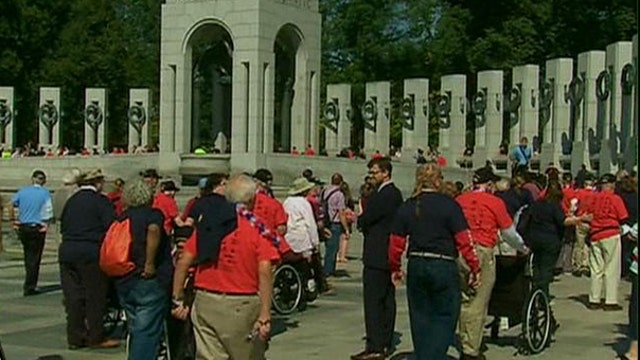 White House reopens WWII Memorial to veterans