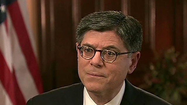 Treasury Secretary Jack Lew, in an exclusive interview with FBN’s Liz Claman, on the risks of a default.