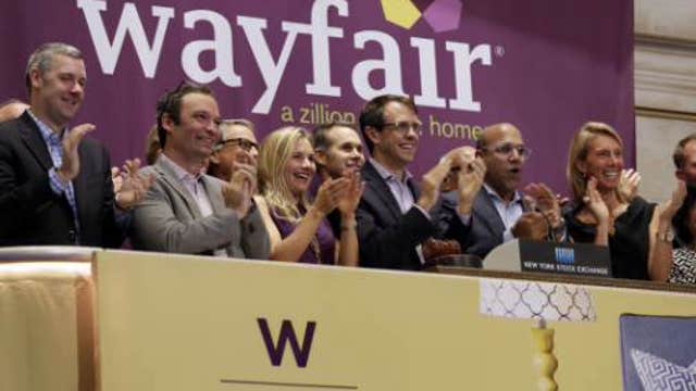 Wayfair shares surge