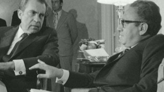 Working behind the scenes with Richard Nixon