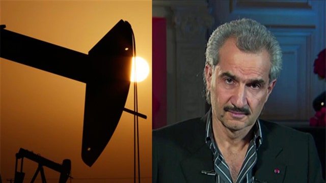 Prince Alwaleed Bin Talal: Long-term slide in oil would be a catastrophe