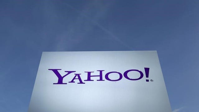 The value in Yahoo stock