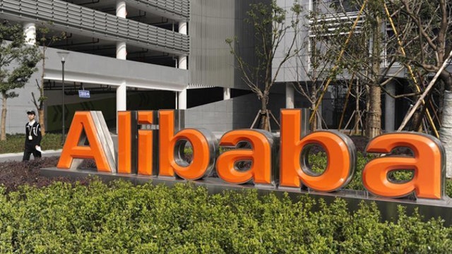 Alibaba shares move higher