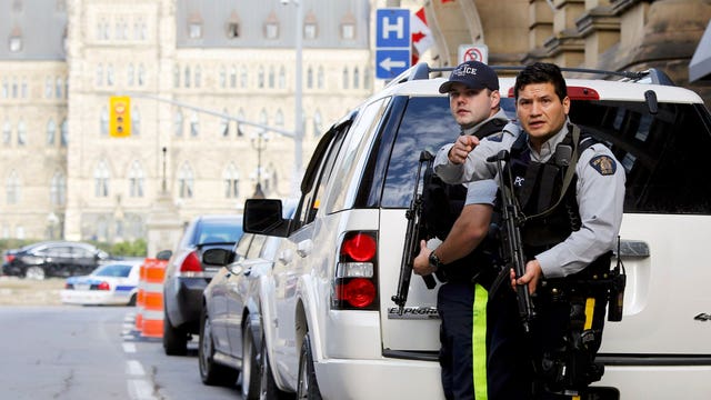 Canadian Parliament on lockdown after shots fired