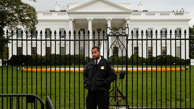 Another White House fence jumper