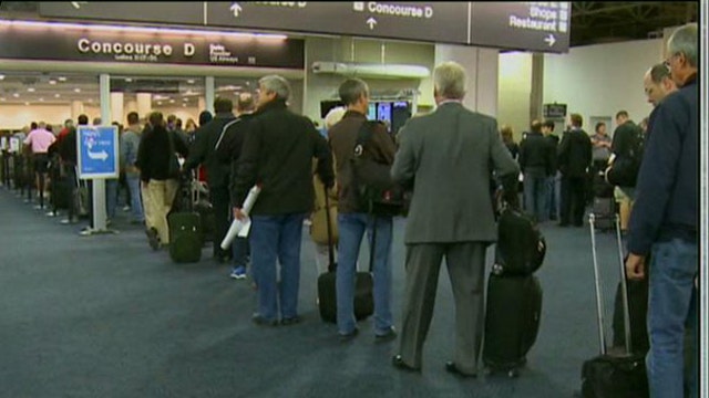 Who is better at airport security, people or computers?