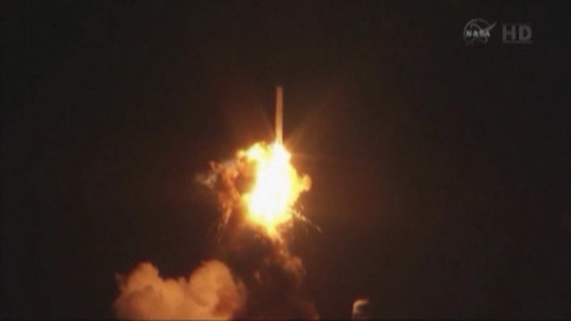 Orbital Sciences shares down after unmanned rocket explodes