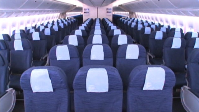 Shrinking airline seats