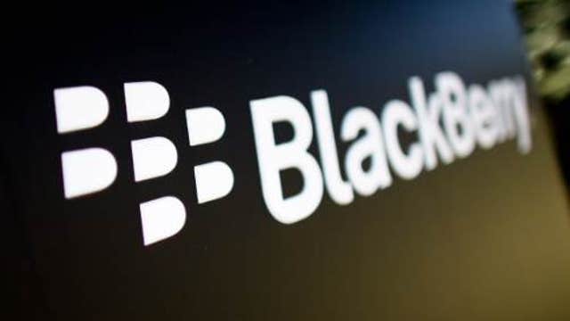 BlackBerry shares plunge