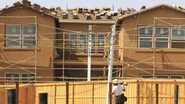 Homebuilding stocks up