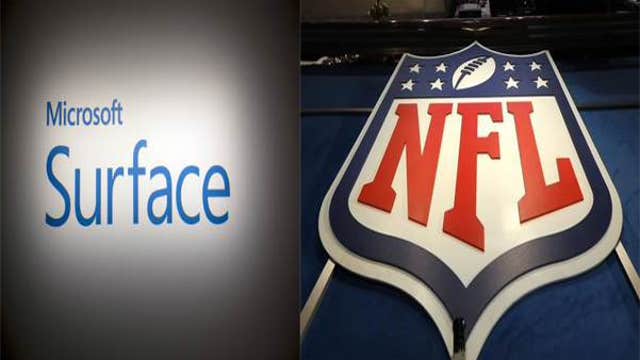 Tablet tech: Microsoft’s Surface on the NFL sidelines