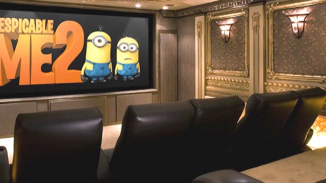 Watch first-run films in your home theater
