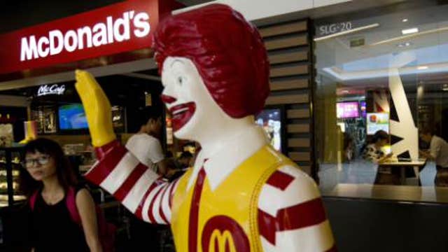 McDonald’s sales slide again