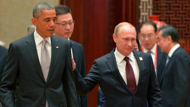 Obama, Putin enter summit stare-down