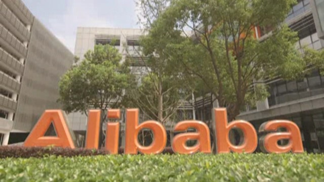 Alibaba shares down despite record sales day
