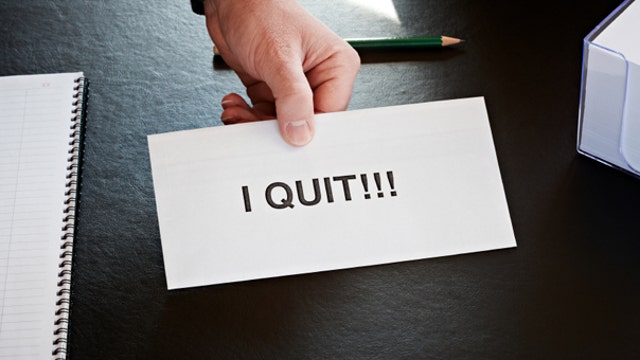 Why is the economy seeing a spike in the number of job quits?