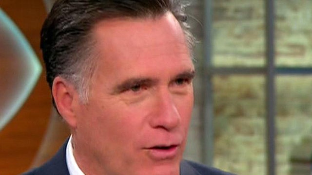 Mitt Romney hits the president hard