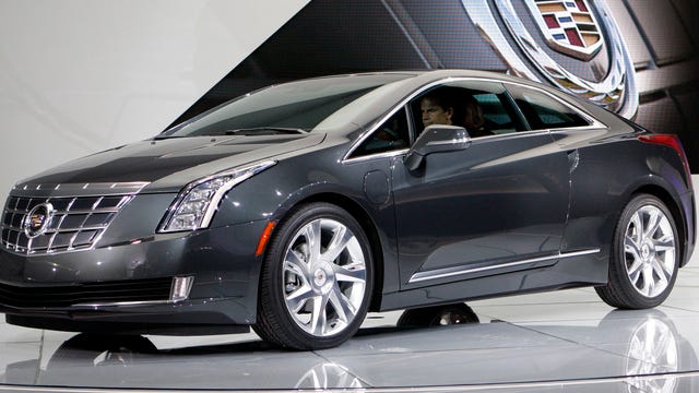 Electric Cadillac test drive