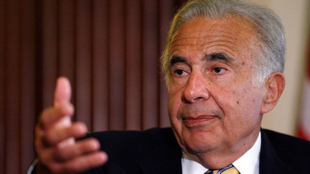 Carl Icahn calling for caution on equities?