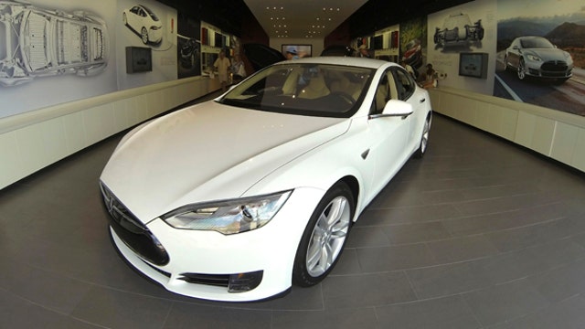 Tesla shares under pressure on concerns over 2015 numbers