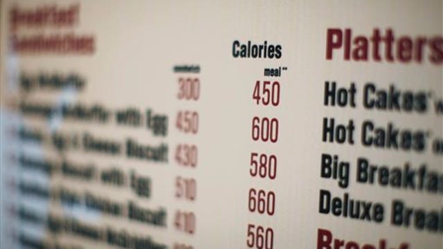 ObamaCare bringing new calorie count rules to restaurants