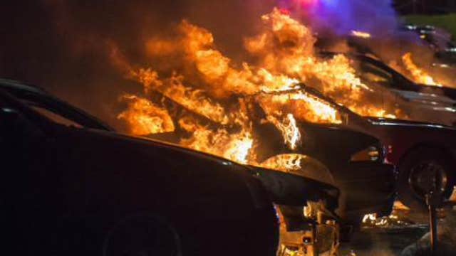 Fury erupts in Ferguson overnight