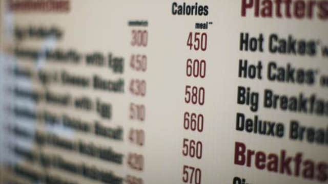 FBN’s Lori Rothman on the cost of the FDA’s new rules that require calorie counts to be printed on menus at restaurants.