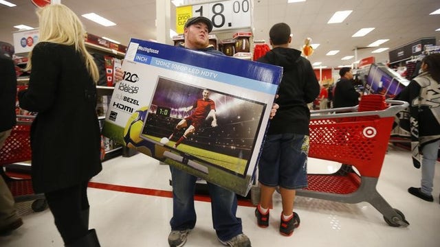 Will less people go shopping on Black Friday than expected?
