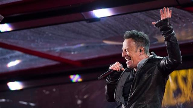 Springsteen, Coldplay’s Chris Martin fill in for Bono