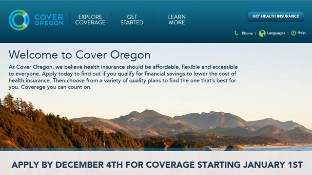 Still no web enrollees on Oregon exchange?