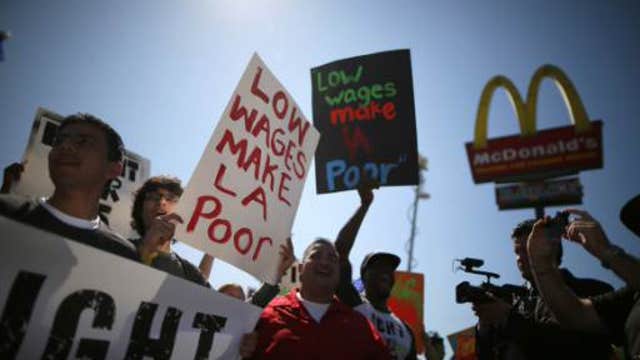 Fast-food strikes a union ad campaign?