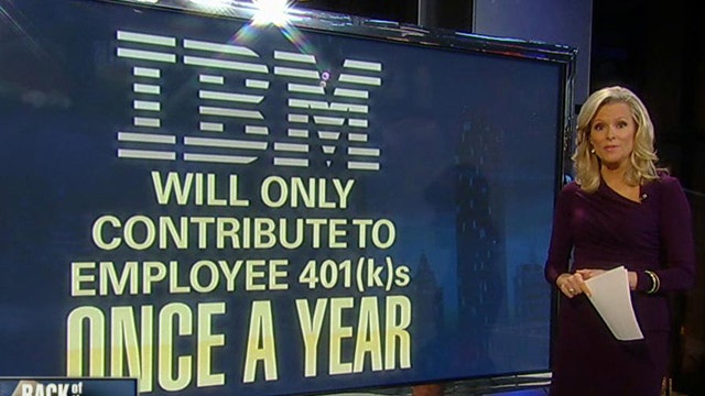 IBM Overhauls 401(K) Plan