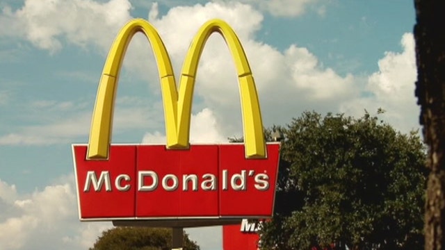 McDonald’s shares down on weak sales