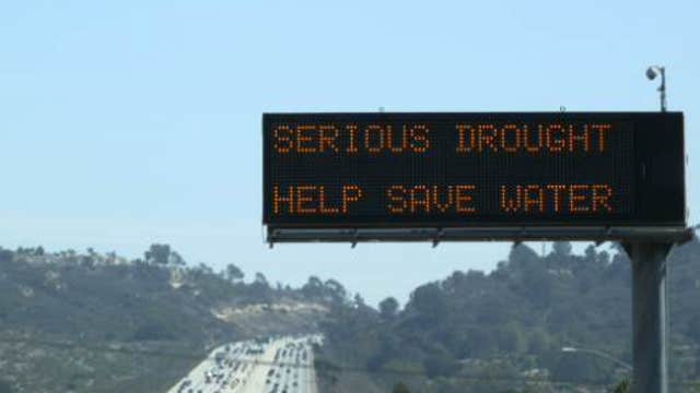 California drought not due to global warming?