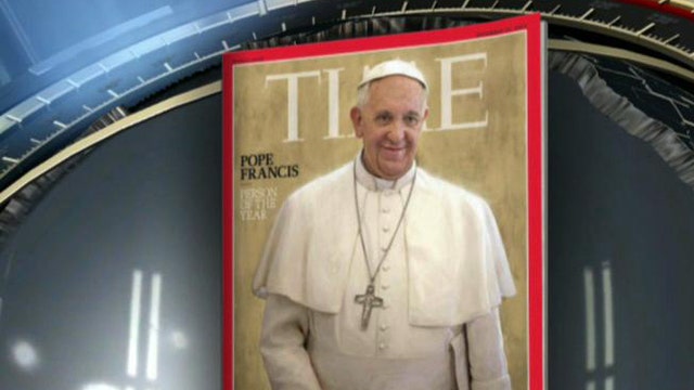 Pope Francis named person of the year