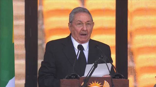 Was Obama’s handshake with Cuba’s Raul Castro significant?